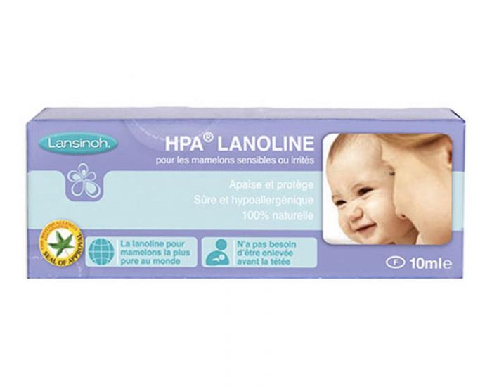 Crème mamelon pour l'allaitement : baume mamelons Lanoline