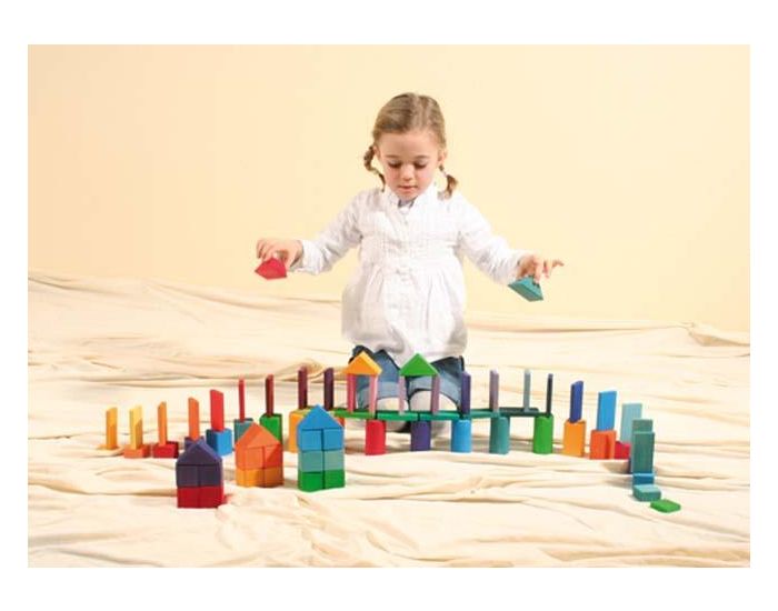 GRIMM'S Set de construction - couleurs et formes - D�s 3 ans (1)