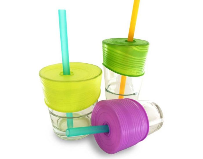 SILIKIDS Capuchon et paille en silicone (1)