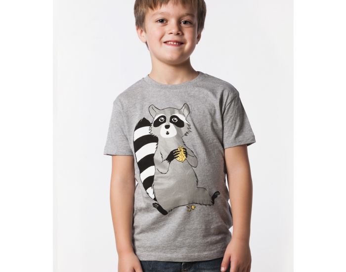 JOSETTE LA CHOUETTE T-Shirt Enfant Raton Laveur (1)