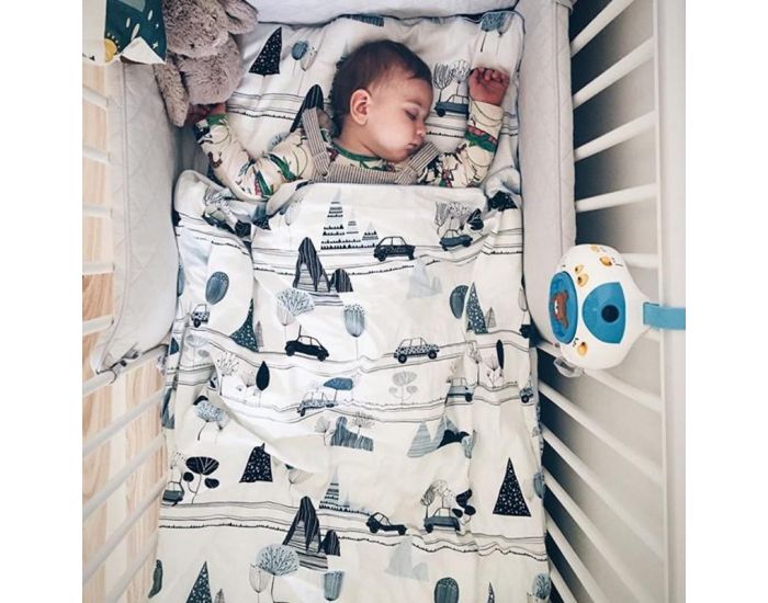 SEVIRA KIDS Couette 135x100 et Oreiller Enfant - City (4)