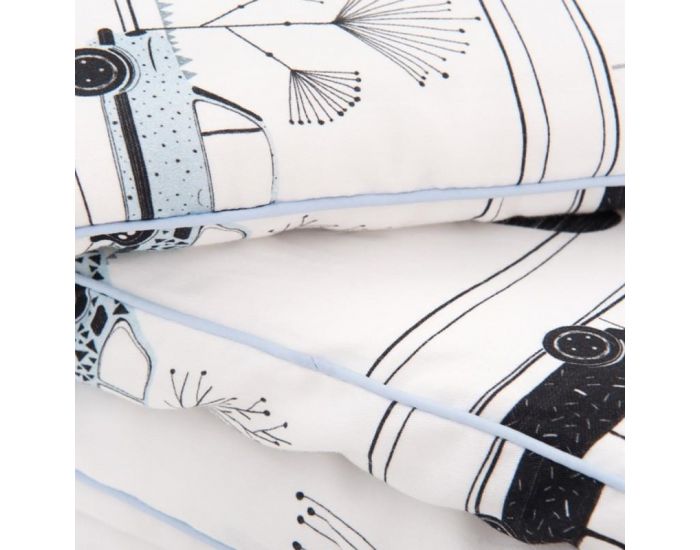 SEVIRA KIDS Couette 135x100 et Oreiller Enfant - City (2)