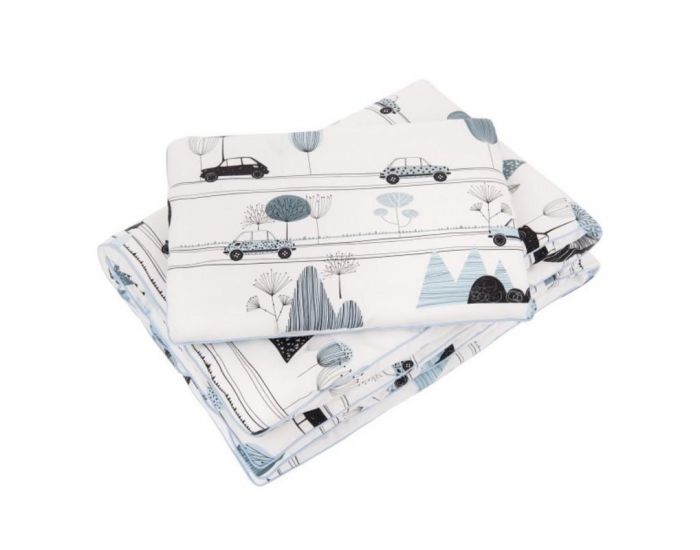 SEVIRA KIDS Couette 135x100 et Oreiller Enfant - City (17)