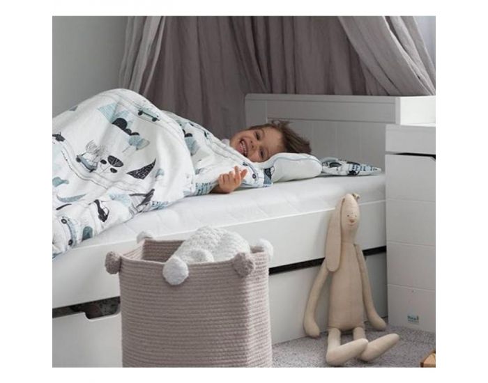 SEVIRA KIDS Couette 135x100 et Oreiller Enfant - City (3)