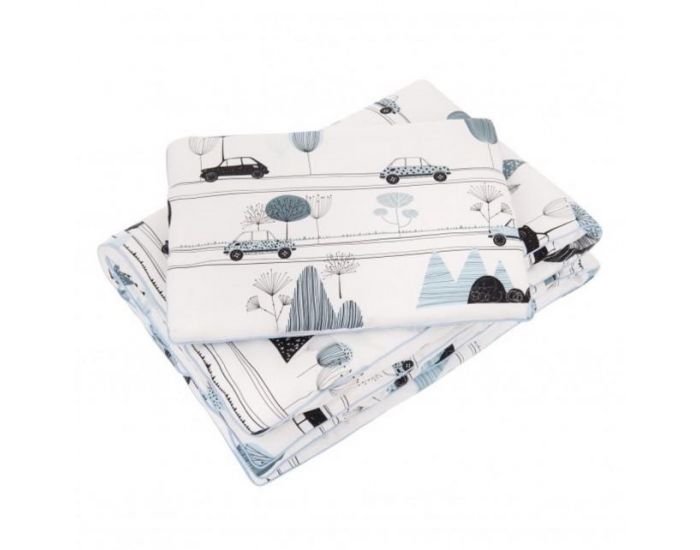 SEVIRA KIDS Couette 135x100 et Oreiller Enfant - City (26)