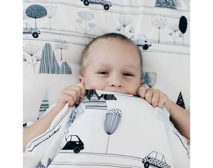 SEVIRA KIDS Couette 135x100 et Oreiller Enfant - City (5)