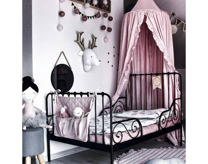 SEVIRA KIDS D�coration murale - troph�e animal en peluche - Cerf rose (8)