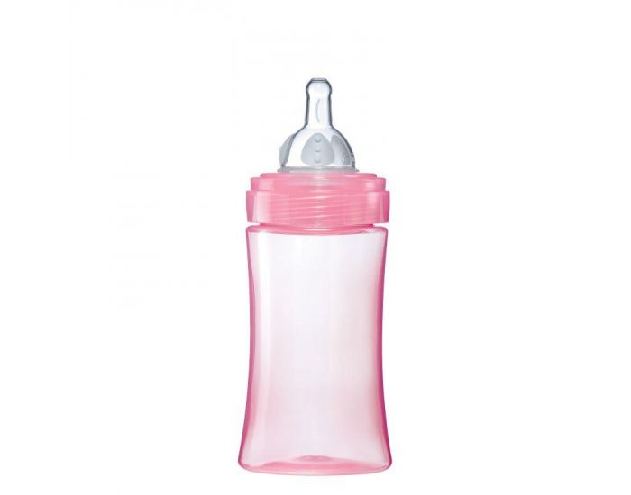 DODIE Biberon Anti-Colique Initiation + T�tine Ronde 3 Vitesses D�bit 2 - 270 ml - 0-6 mois  (1)