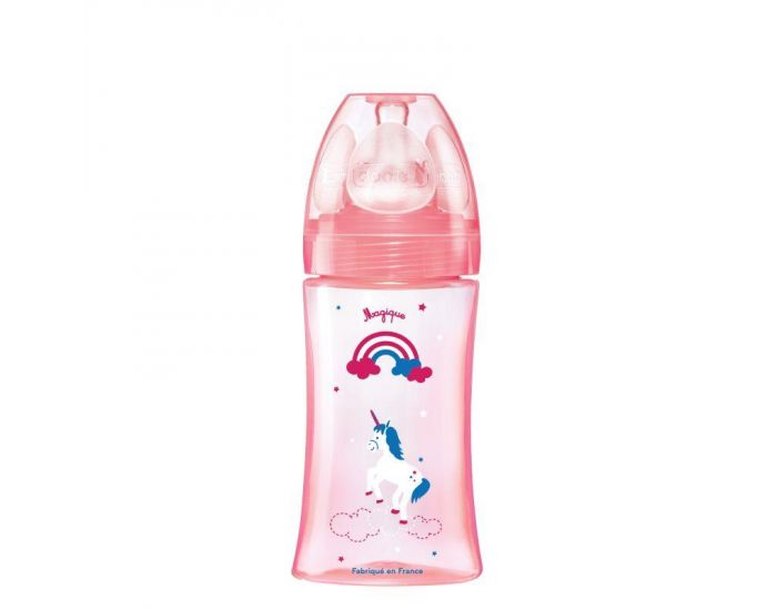 DODIE Biberon Anti-Colique Initiation + T�tine Ronde 3 Vitesses D�bit 2 - 270 ml - 0-6 mois  (9)