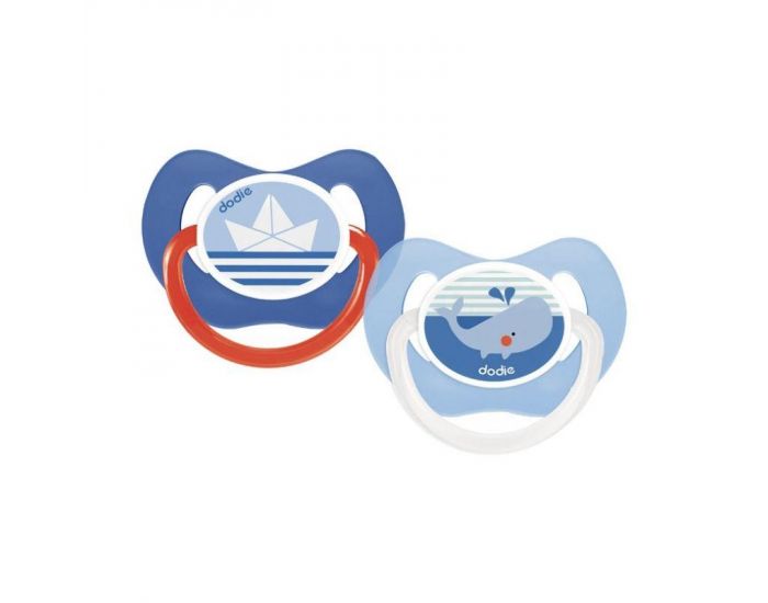 DODIE Lot De 2 Sucette +6 Mois - Mod�le Mer (1)
