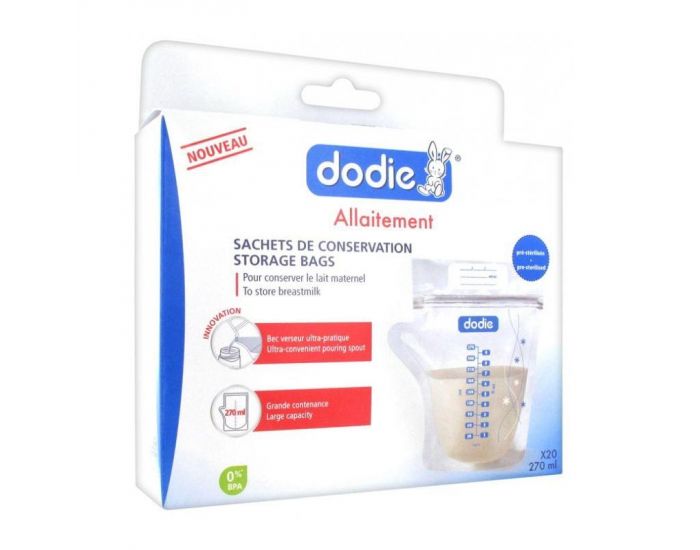 DODIE 20 Sachets De Conservation - 270 ml (1)