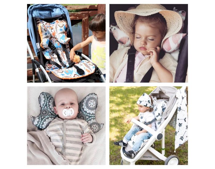 SEVIRA KIDS Assise rversible pour sige auto et poussette (10)