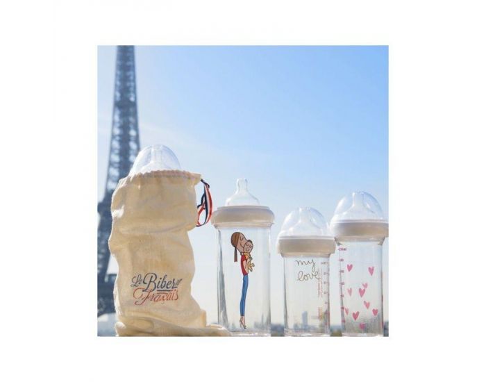 LE BIBERON FRANCAIS Set de 3 Biberons Gigogne Libert� Egalit� Fraternit� (5)