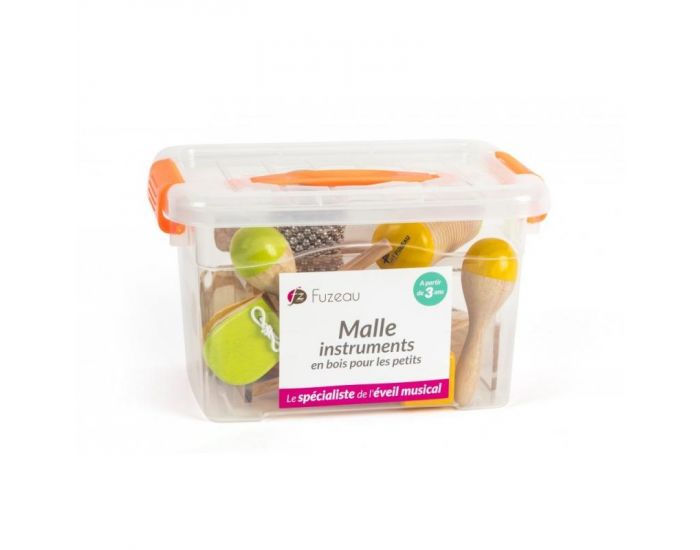 FUZEAU Malle 10 Instruments En Bois Pour Les Petits (1)