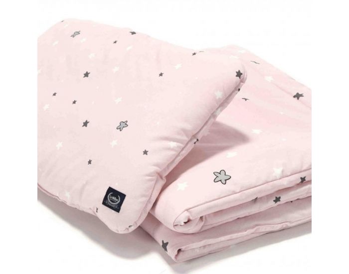 SEVIRA KIDS Couette 135x100 et Oreiller Enfant - Licorne rose (7)