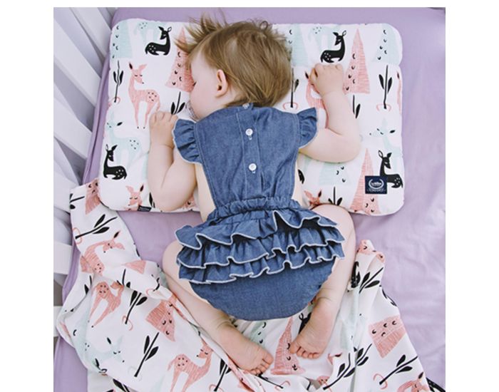 SEVIRA KIDS Couette 135x100 et Oreiller Enfant - Licorne rose (9)