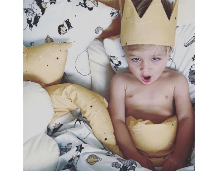 SEVIRA KIDS Couette 135x100 et Oreiller Enfant - Mon Prince (25)