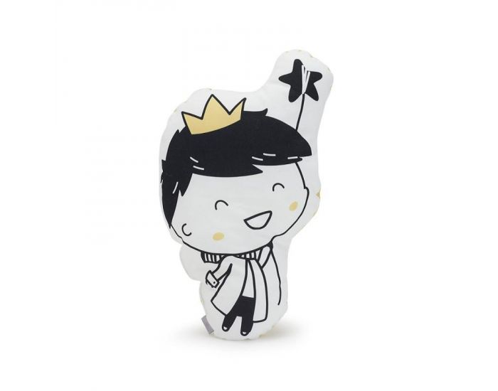 SEVIRA KIDS Coussin dcoratif  Mon Prince Blanc (1)