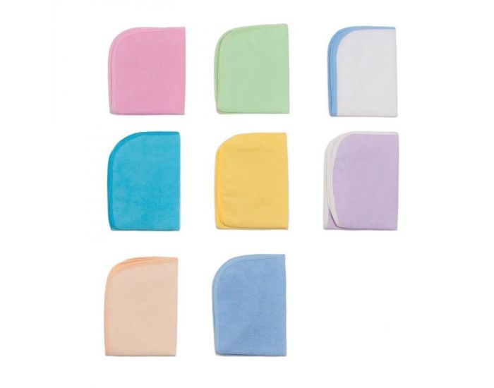 SEVIRA KIDS Lot de 3 Bavoirs d'paule Coton doubls en toile cire - Couleurs alatoires (8)