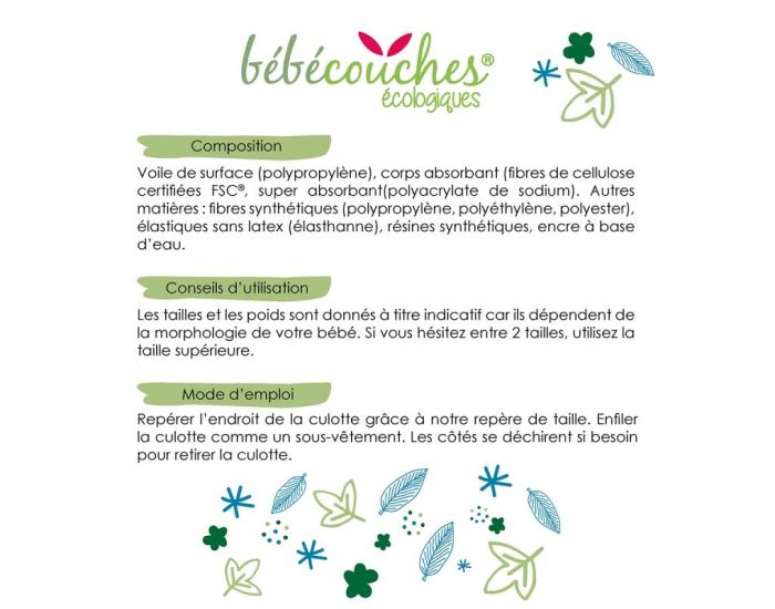 B�B�COUCHES �COLOGIQUES Culottes d'apprentissage T5 / 12-18kg / 20 culottes (7)