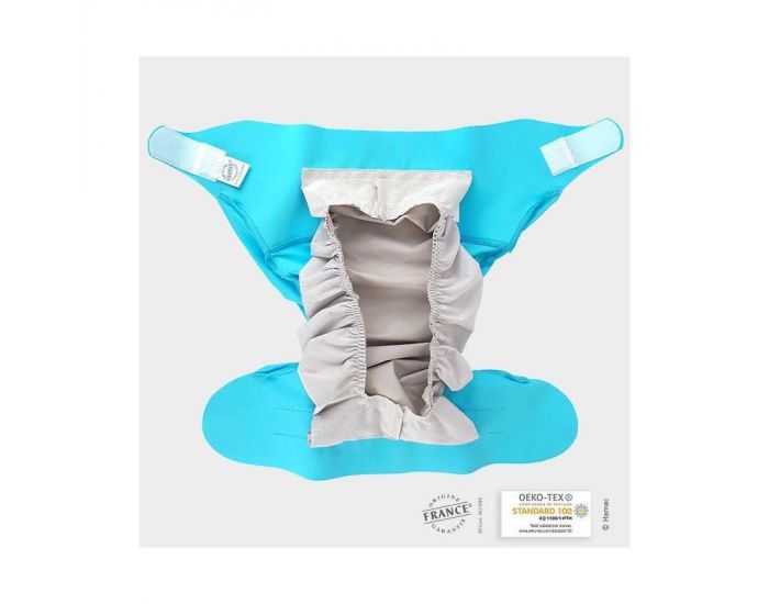 HAMAC Couche lavable Classique - Cyan (2)