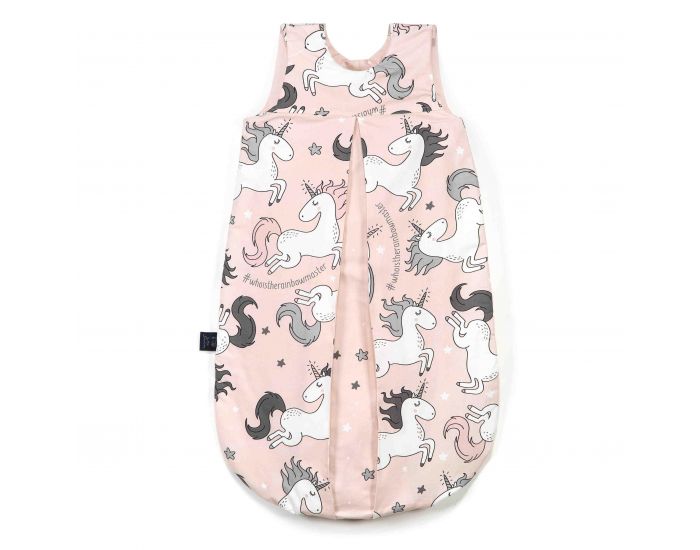 SEVIRA KIDS Gigoteuse turbulette en coton lger utilisable toute l'anne - Licorne Rose Rose (5)