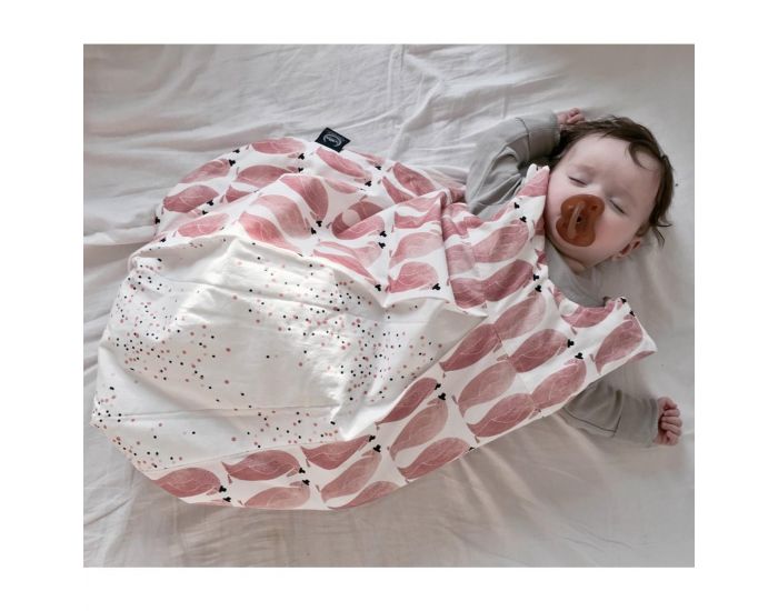 SEVIRA KIDS Gigoteuse turbulette en coton lger utilisable toute l'anne - Licorne Rose Rose (8)