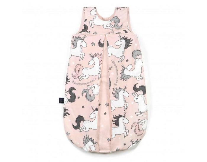 SEVIRA KIDS Gigoteuse turbulette en coton lger utilisable toute l'anne - Licorne Rose Rose (10)