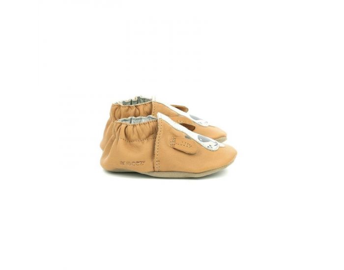 ROBEEZ Chaussons - Sweety Dog - Camel (1)