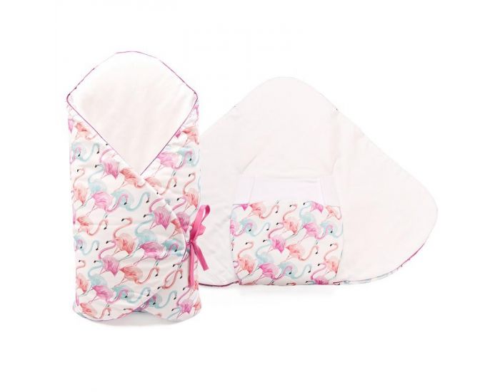 SEVIRA KIDS Gigoteuse d'emmaillotage �volutive - label d'Or Innovation - Flamingo (11)