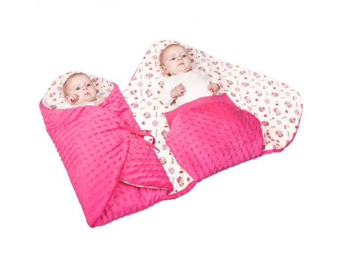 SEVIRA KIDS Gigoteuse d'emmaillotage �volutive - label d'Or Innovation - Flamingo (9)