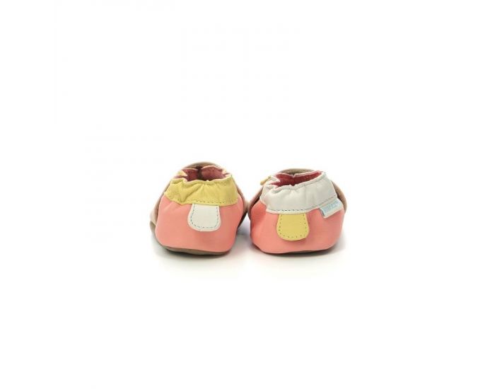 ROBEEZ Chaussons - Weather Mood - Rose Clair - Rose Corail (2)