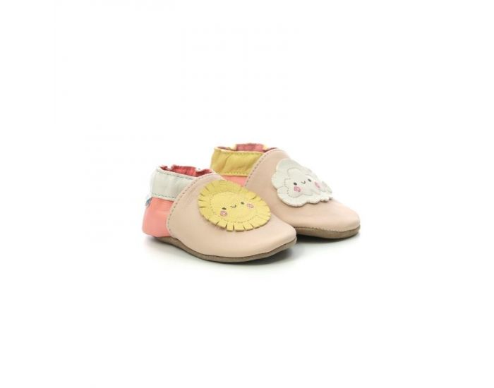 ROBEEZ Chaussons - Weather Mood - Rose Clair - Rose Corail (4)