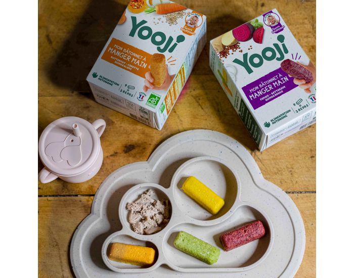 YOOJI B�tonnets � Manger-Main - Betterave & Butternut - Lot de 6 - D�s 12 mois (4)