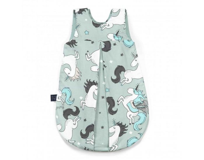 SEVIRA KIDS Gigoteuse turbulette en coton lger utilisable toute l'anne - Licorne Vert Vert (14)