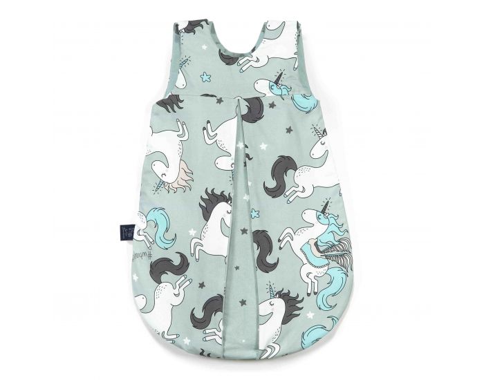 SEVIRA KIDS Gigoteuse turbulette en coton lger utilisable toute l'anne - Licorne Vert Vert (4)