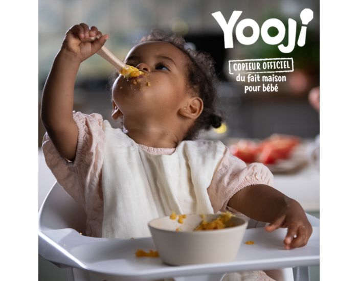 YOOJI Pures Lisses - Petit Pois & Patate Douce Bio - Lot de 4 - Ds 4 mois (4)