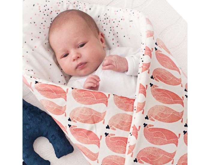 SEVIRA KIDS Gigoteuse d'emmaillotage molletonn�e - nid d'ange naissance - Licorne Vert (8)