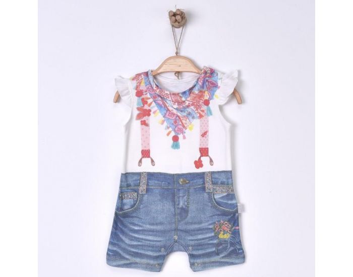 SEVIRA KIDS Combishort Barboteuse Bb Bohme (18)