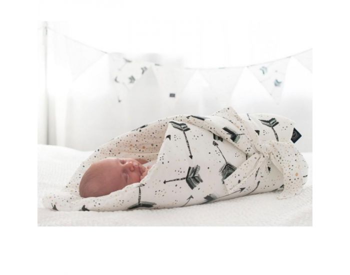 SEVIRA KIDS Gigoteuse d'emmaillotage molletonne - Nid d'ange 0-4 mois (1)