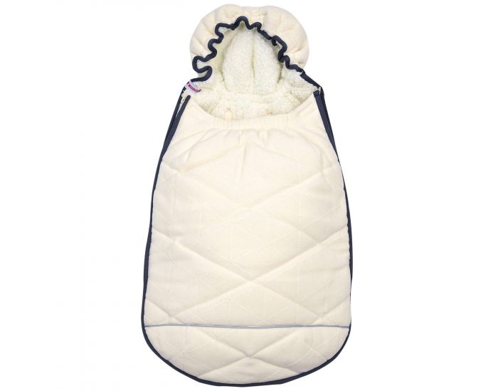 SEVIRA KIDS Chanceli�re universelle polaire pour cosy et landau Blanc cass� Blanc cass� (1)