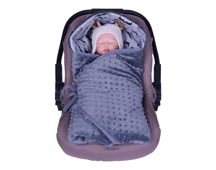 SEVIRA KIDS Couverture R�versible et Multi-usage - Mr Moustache (11)