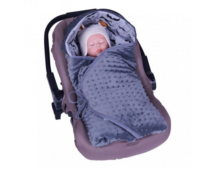 SEVIRA KIDS Couverture R�versible et Multi-usage - Mr Moustache (16)