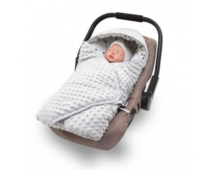 SEVIRA KIDS Couverture Rversible et Multi-usage - Panda (16)