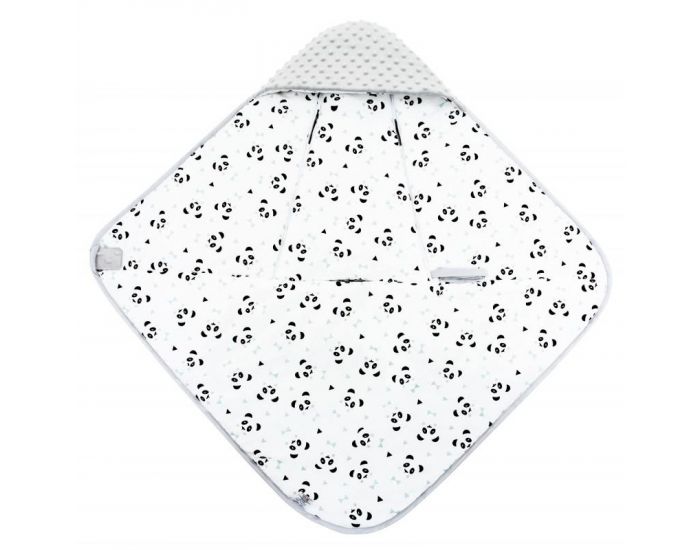 SEVIRA KIDS Couverture Rversible et Multi-usage - Panda (3)