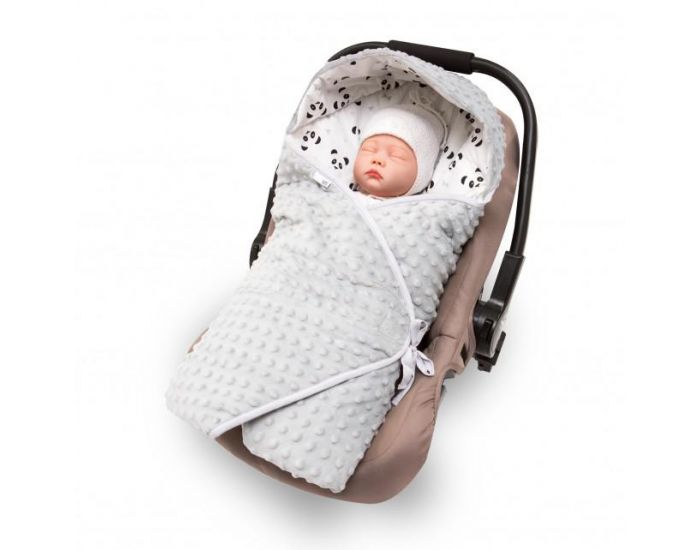 SEVIRA KIDS Couverture Rversible et Multi-usage - Panda (22)