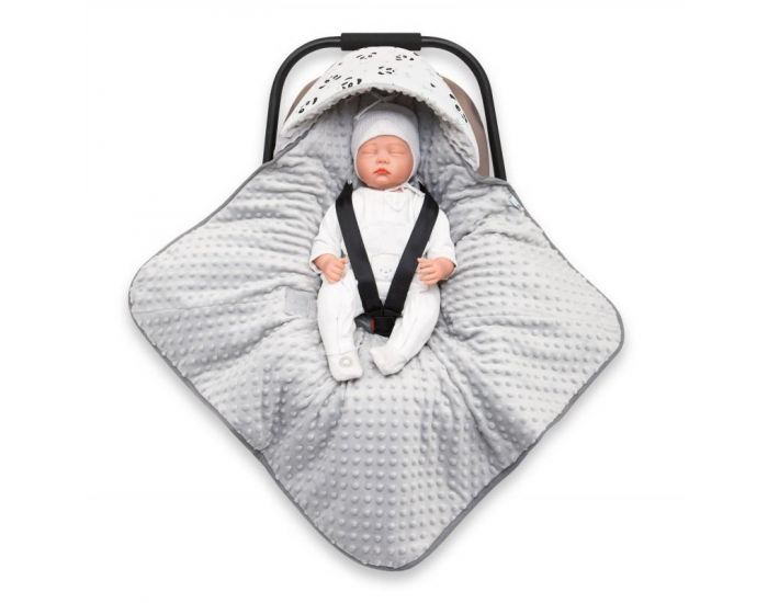 SEVIRA KIDS Couverture Rversible et Multi-usage - Panda (5)