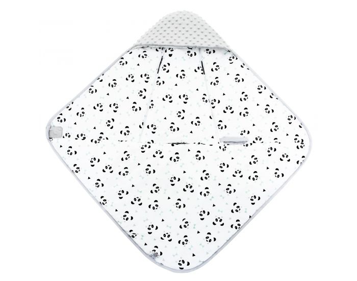 SEVIRA KIDS Couverture Rversible et Multi-usage - Panda (10)