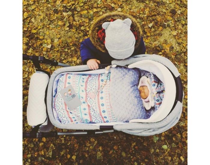 SEVIRA KIDS Chanceli�re universelle - nid d'ange pour poussette et si�ge auto Tipi Indien (2)