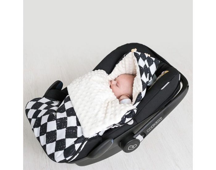 SEVIRA KIDS Chanceli�re universelle - nid d'ange pour poussette et si�ge auto Tipi Indien (3)